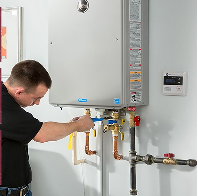 تركيب سخانات الغاز